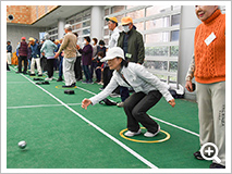 ニュースポーツ大会を開催しました。